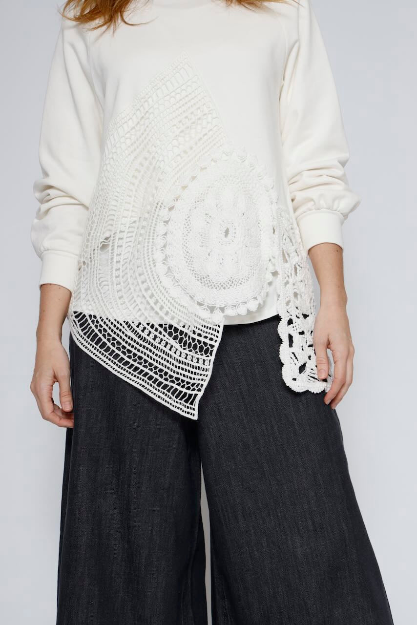 SUDADERA P26DL413-LATTE