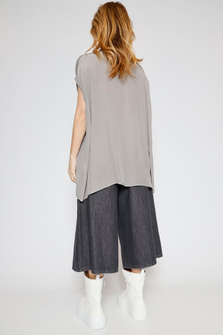 BLUSA/LARGONA P25AN127-GRIS