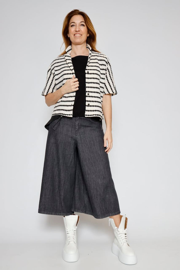 CAMISA FCLEO-NEGRO/BEIGE
