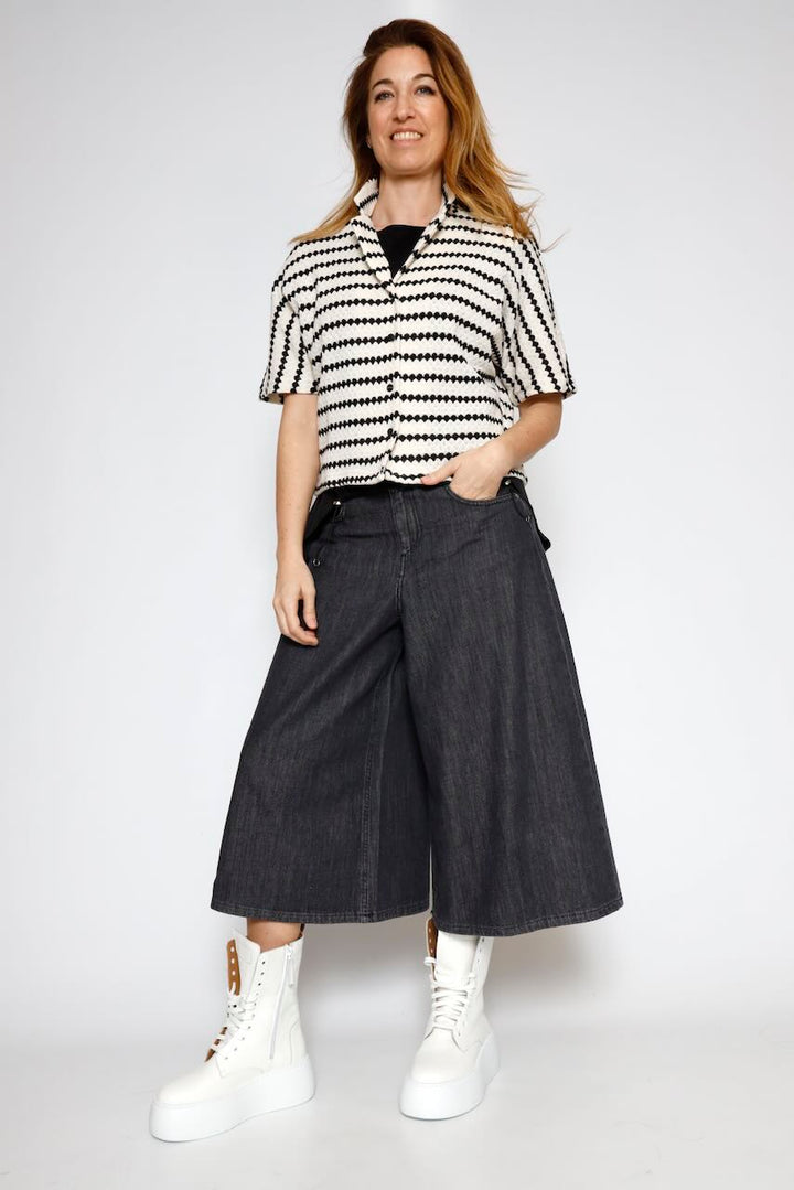 CAMISA FCLEO-NEGRO/BEIGE