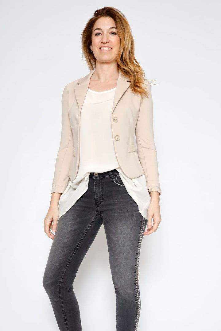 ROME POINT BLAZER JS24FIB-BEIGE