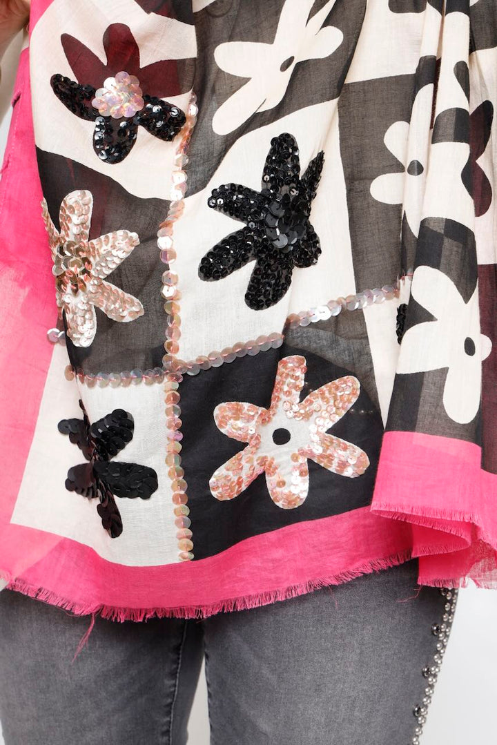 ESTOLA LA1475-BEIGE/NEGRO