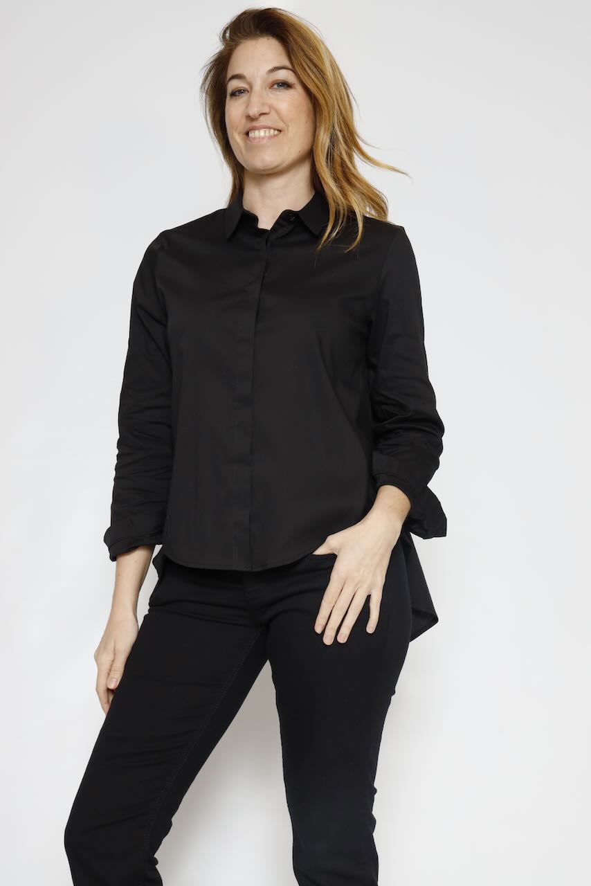 CAMISA CORTA CED4FDK-NEGRO