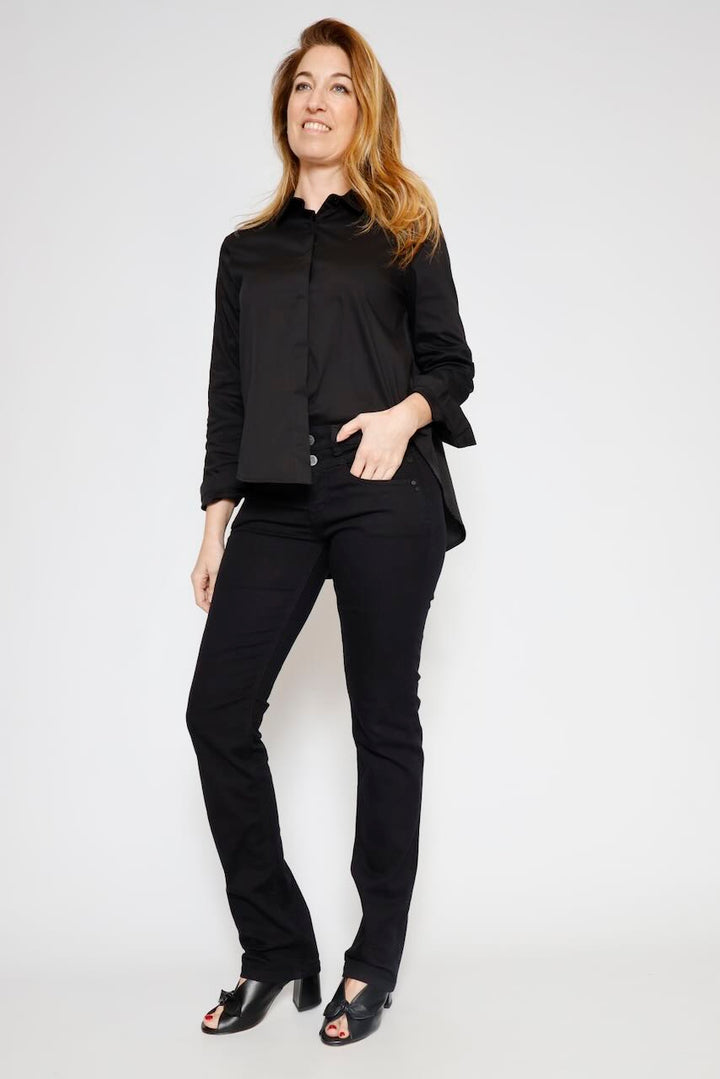 CAMISA CORTA CED4FDK-NEGRO