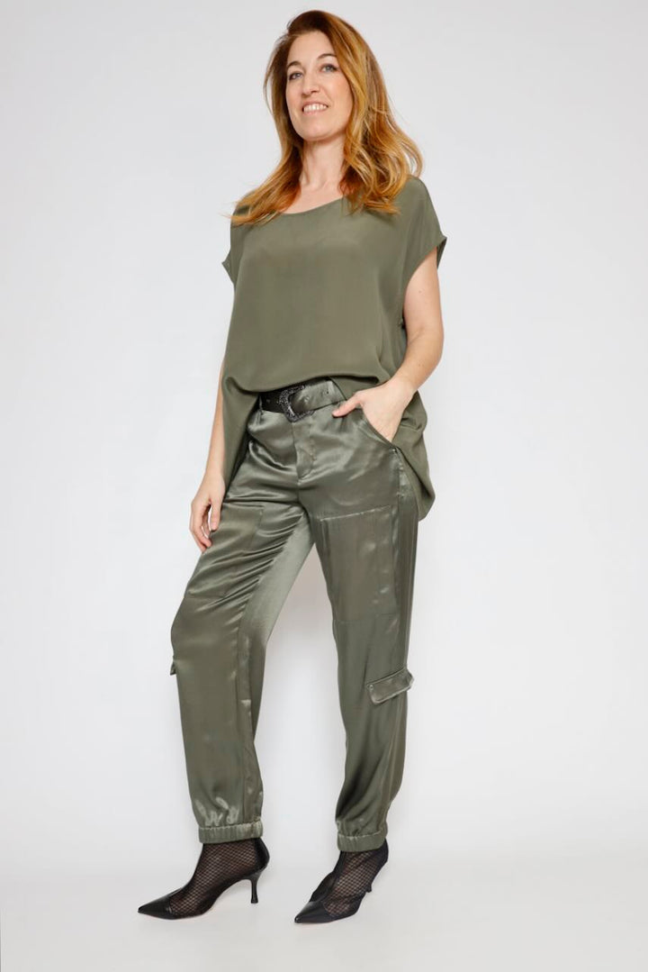 BLUSA/LARGONA P25AN127-MILITAR