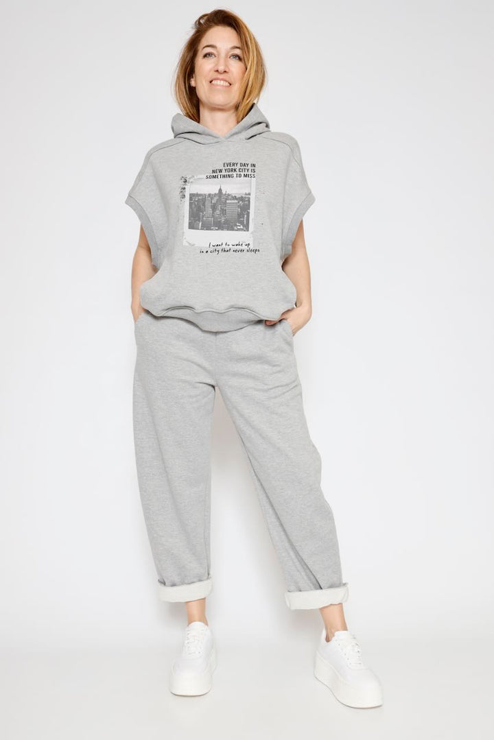 CHALECO SUDADERA P26PL402-GRIS