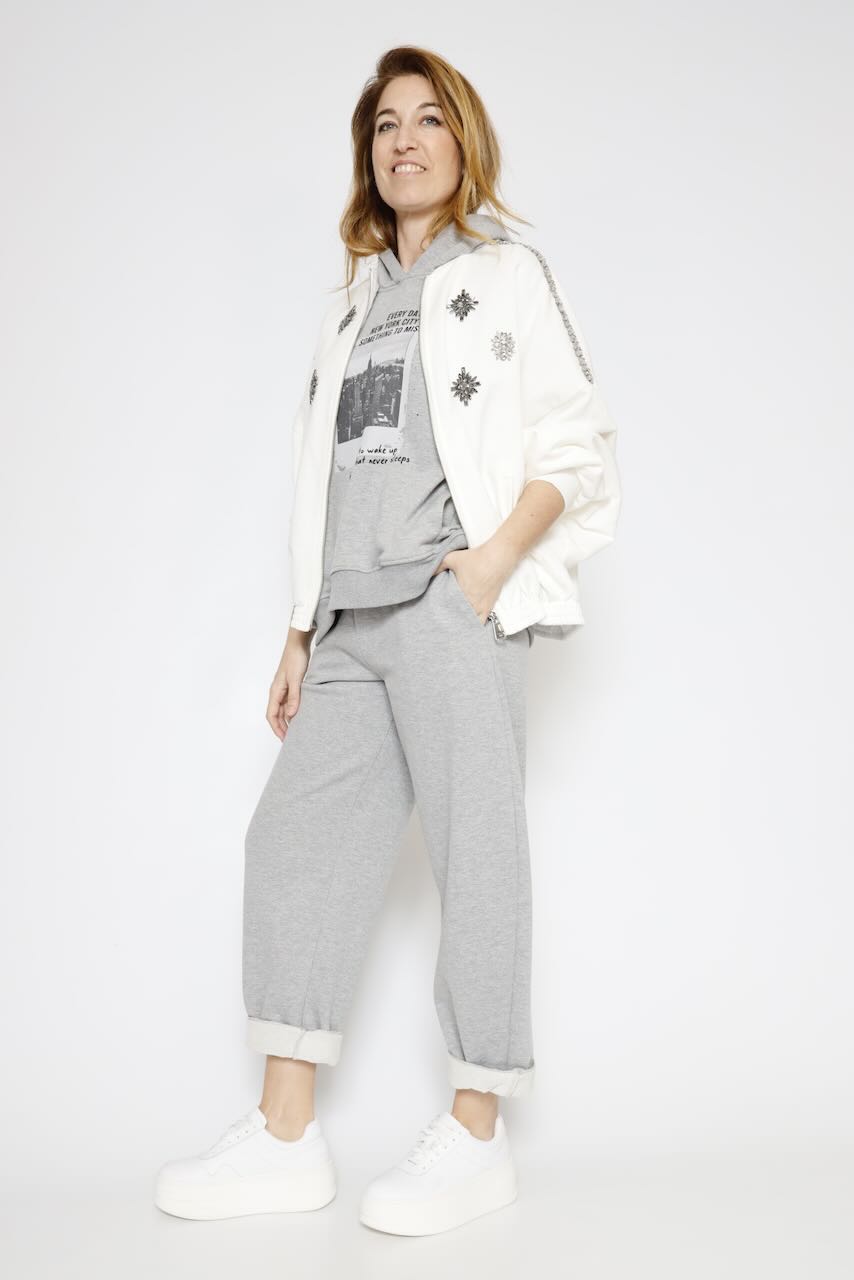 CHALECO SUDADERA P26PL402-GRIS