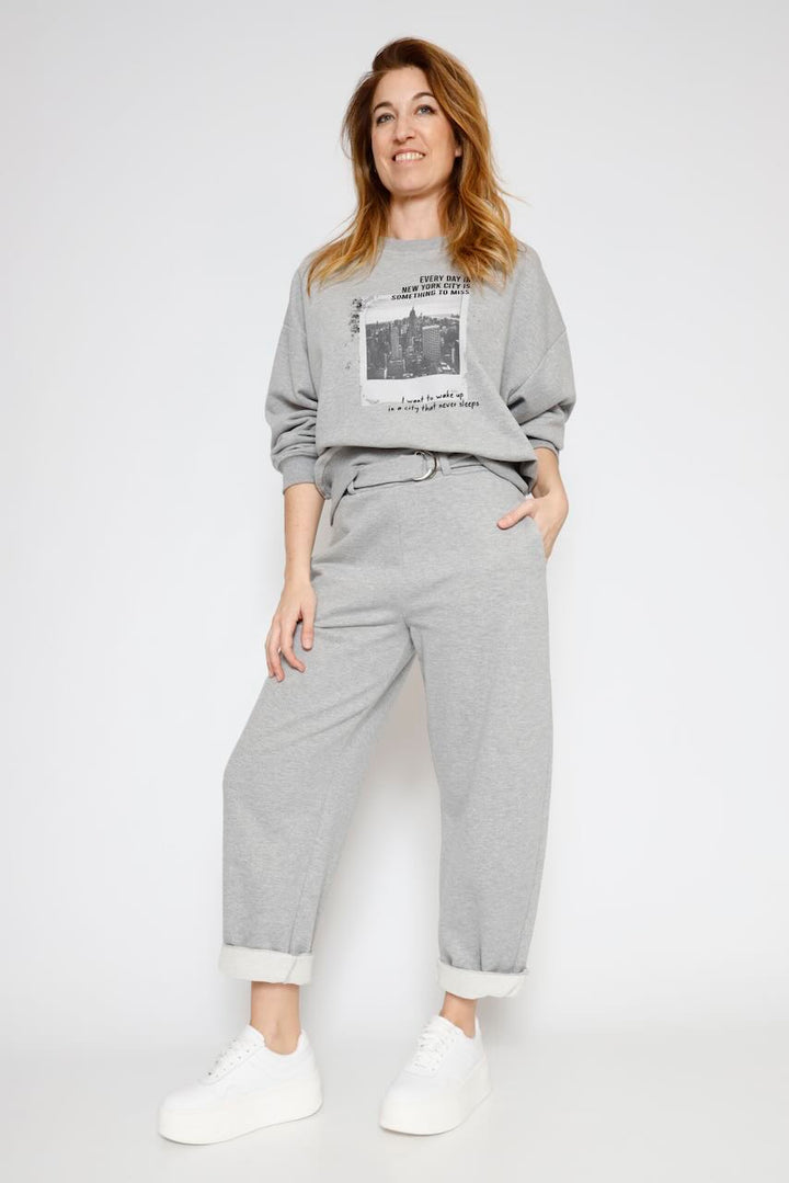 SUDADERA P26PL401-GRIS