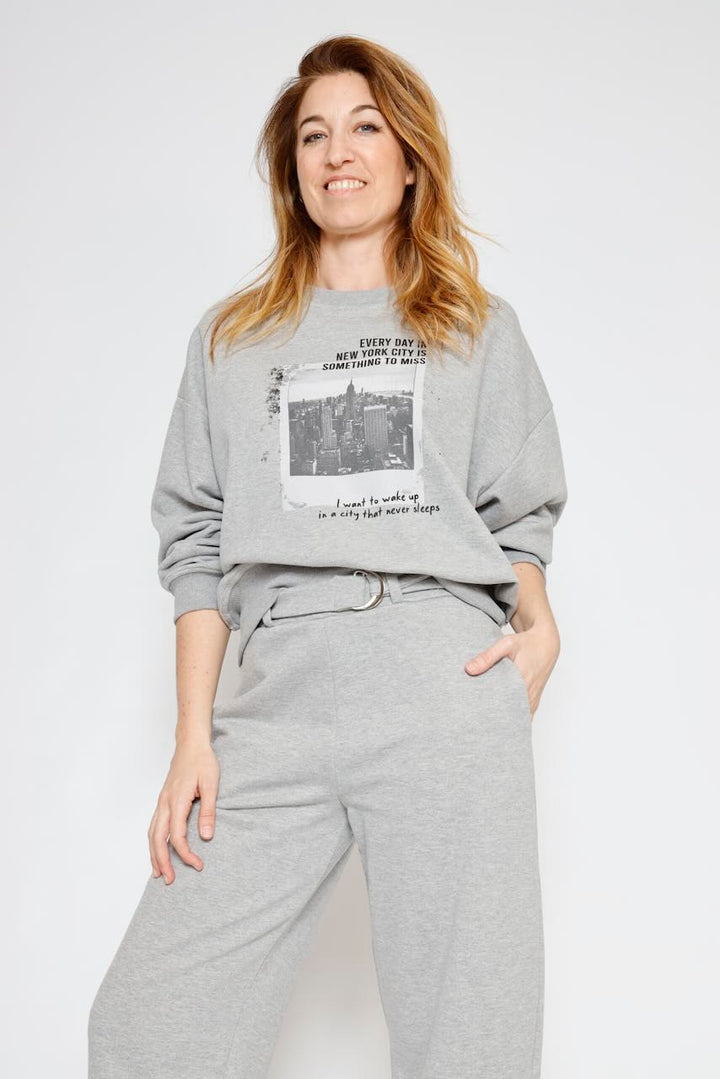 SUDADERA P26PL401-GRIS