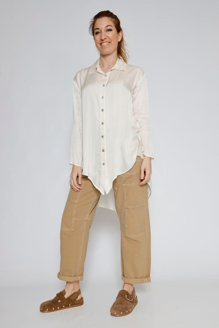 CAMISA P25AN126-LATTE