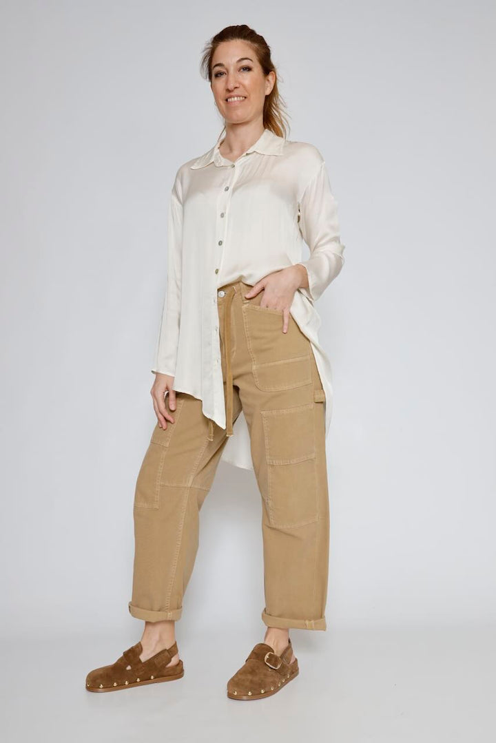 CAMISA P25AN126-LATTE