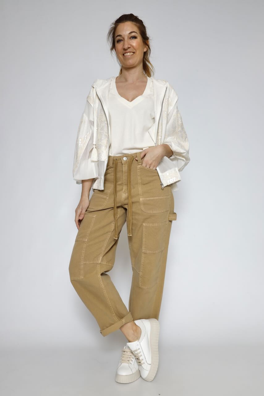 CHAQUETA BOMBER 63-1000-LATTE