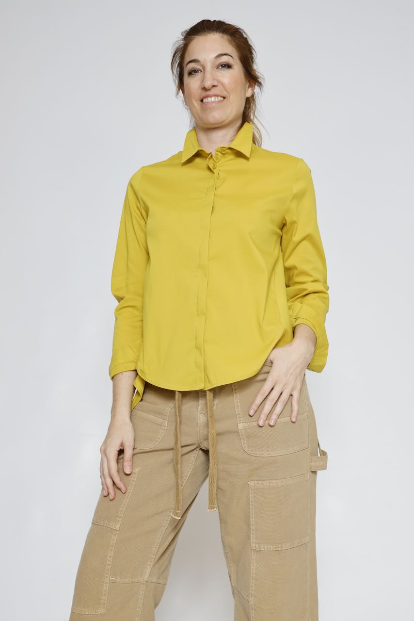 CAMISA CED4LDK-MOSTAZA