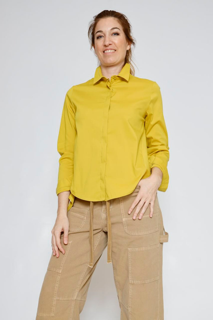 CAMISA CED4LDK-MOSTAZA