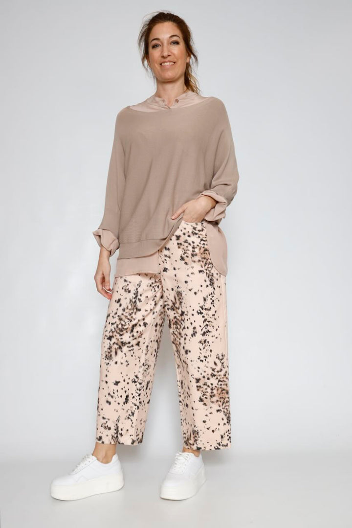 CAMISA OVER P26AN105-NUDE