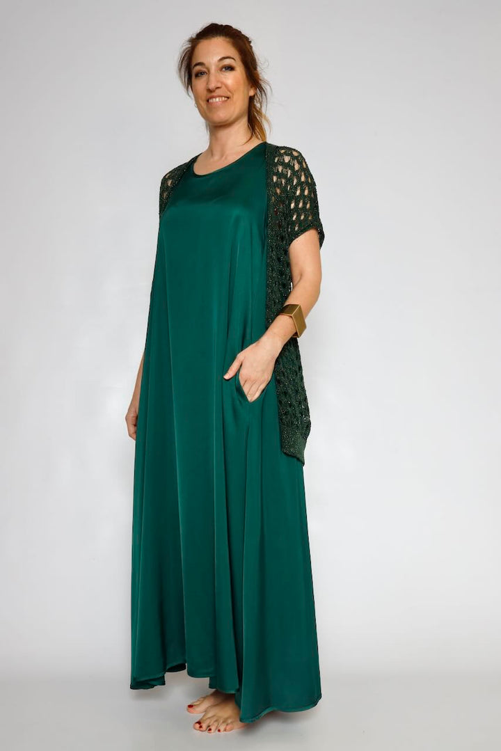 VESTIDO VERDE BY10271-VERDE