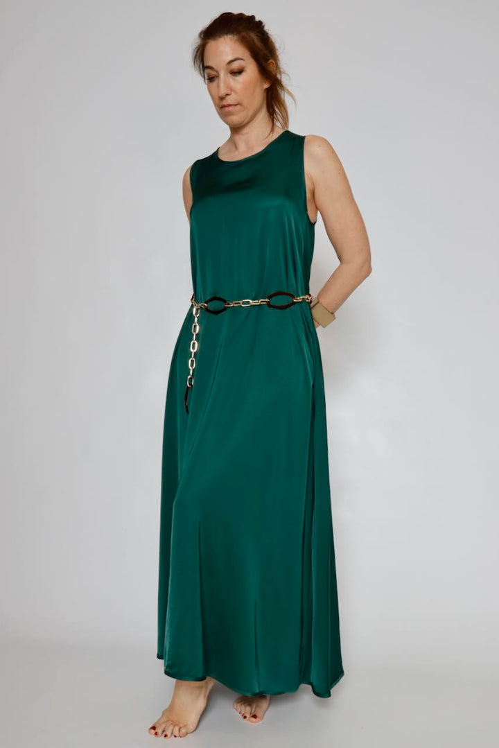 VESTIDO VERDE BY10271-VERDE