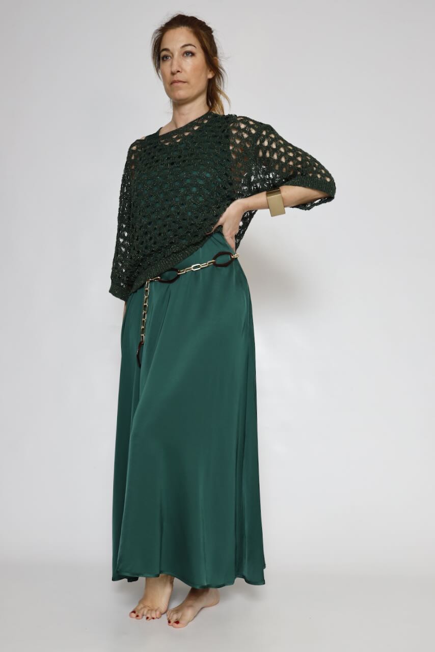 VESTIDO VERDE BY10271-VERDE