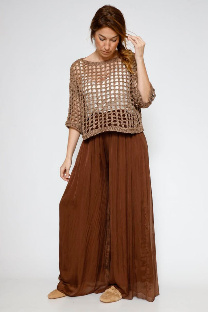 JERSEY P26VV506N-MARRON