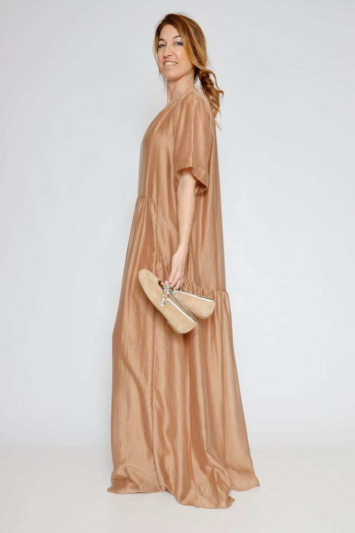 VESTIDO BY10218-CAMEL