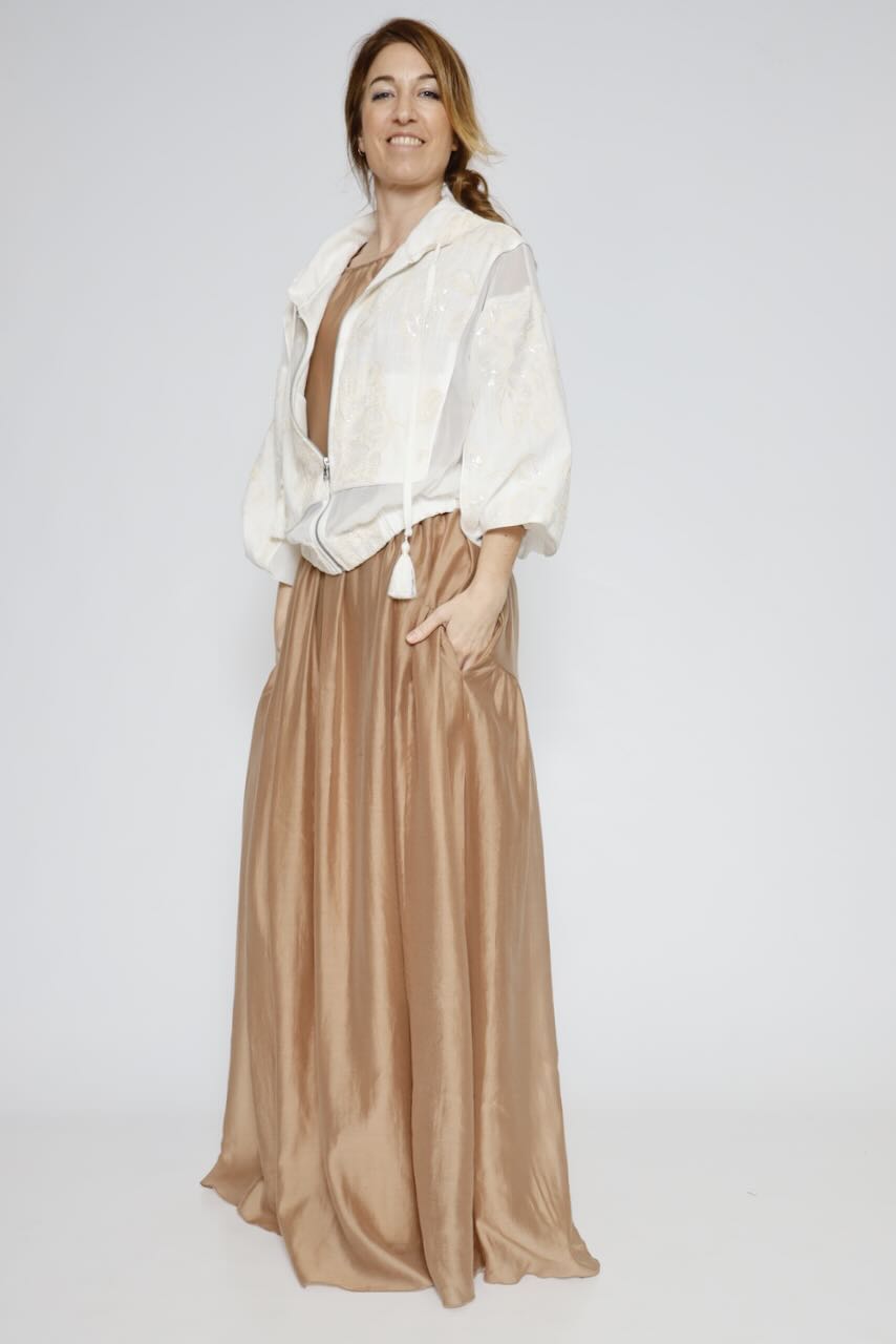 VESTIDO BY10218-CAMEL