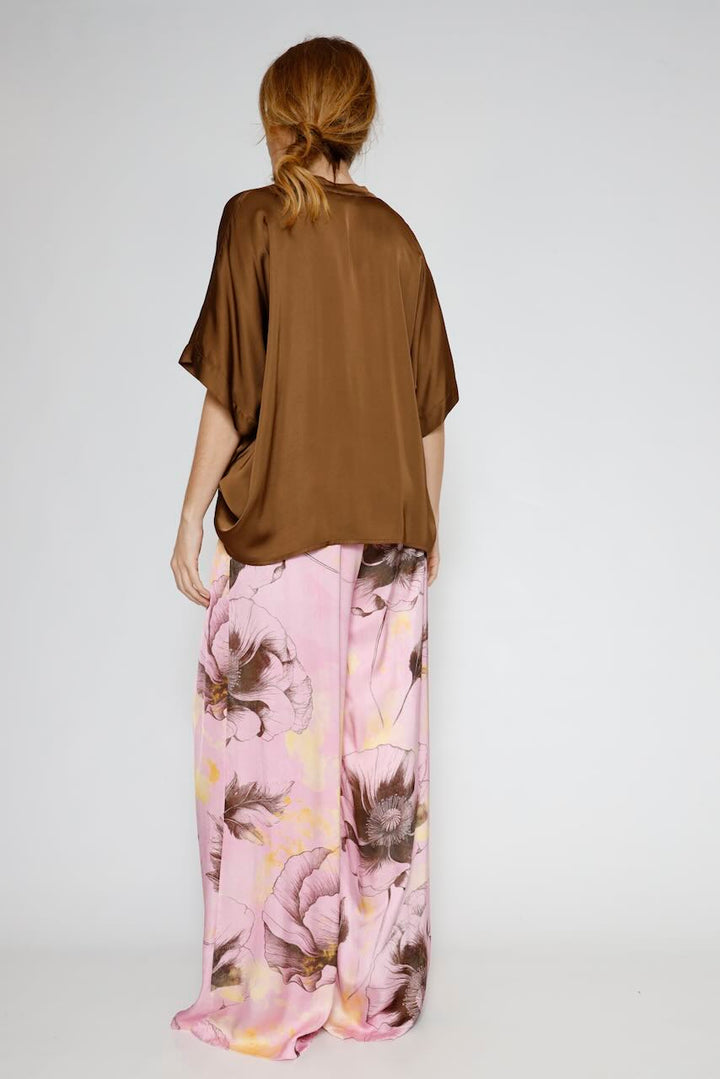 CAMISA BY10266-MARRON