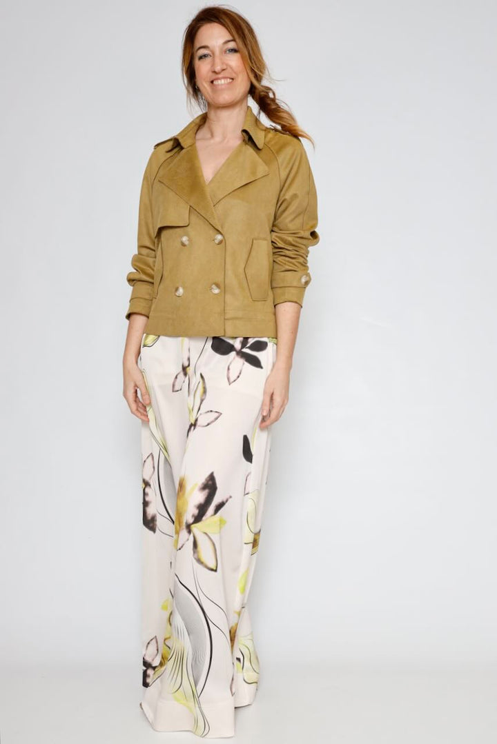 GABARDINA CORTA DOONA.7002621-OLIVA