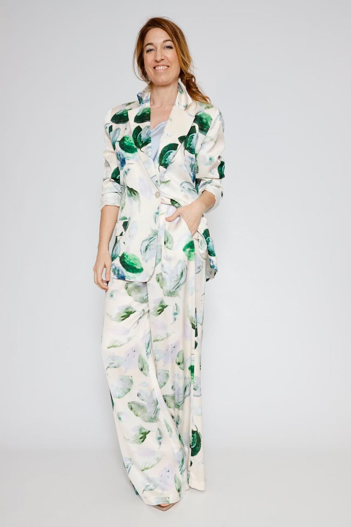 PANTALON BY10278-BLANCO/VERDE