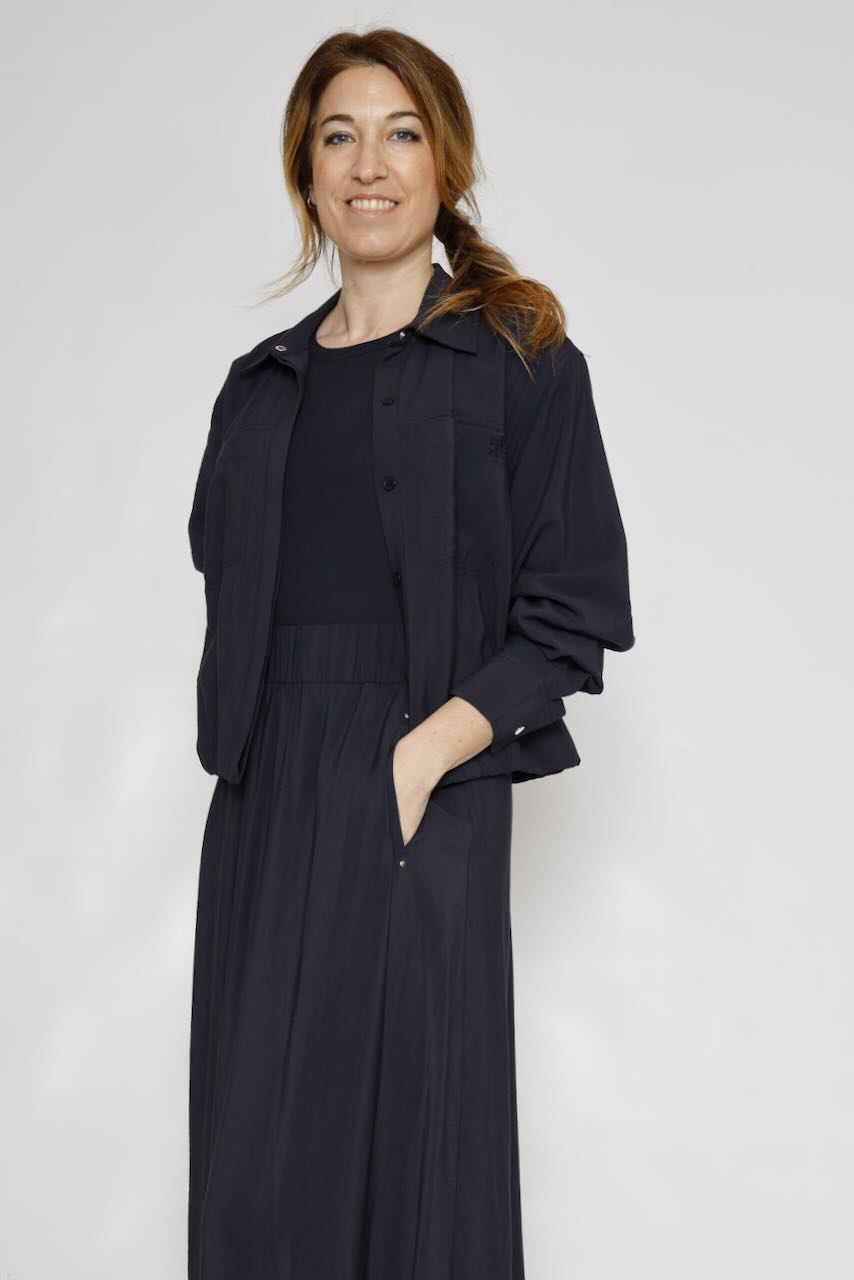 CAMISA CHAQUETA AUDA.7002621-AZUL OSCURO