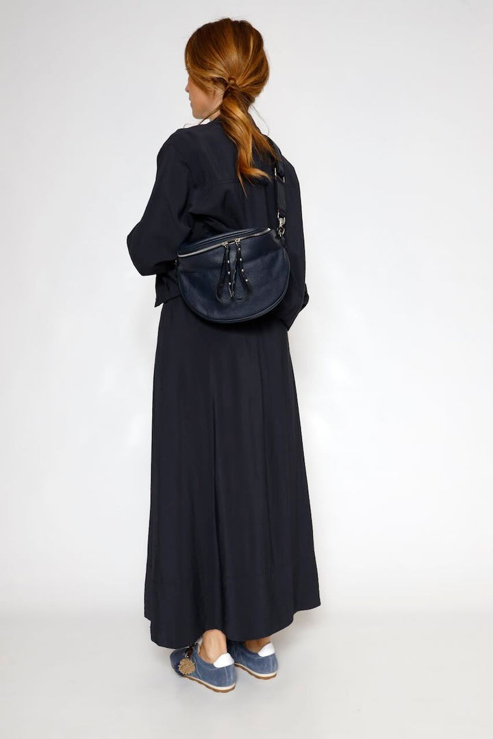 FALDA MIDI TOSCA.7002621-AZUL OSCURO