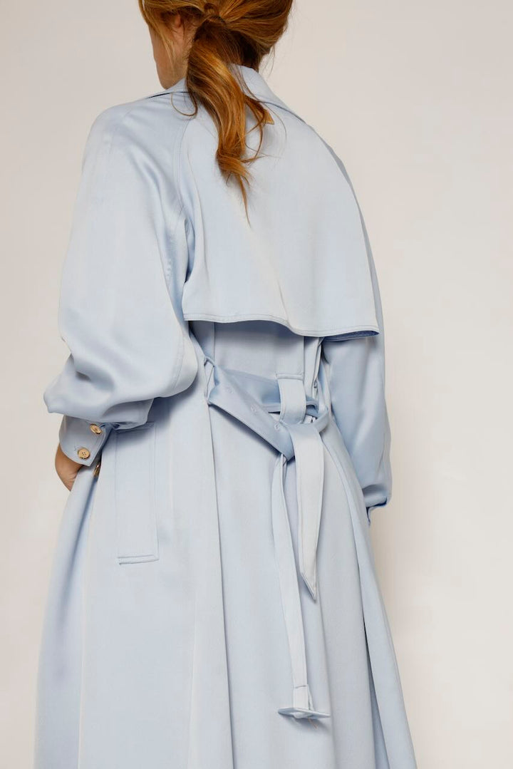 GABARDINA SC7003W41101-AZUL CIELO