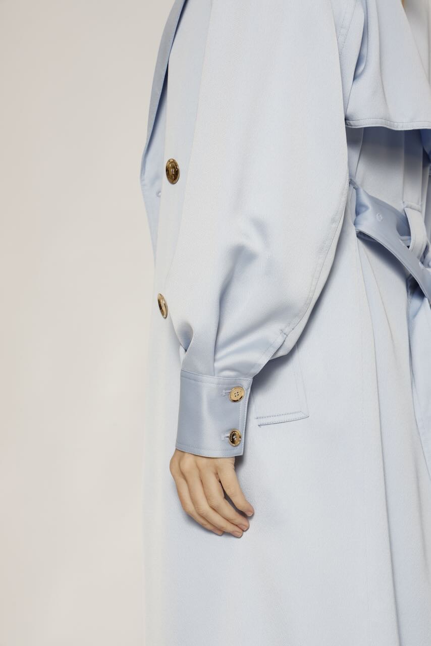 GABARDINA SC7003W41101-AZUL CIELO