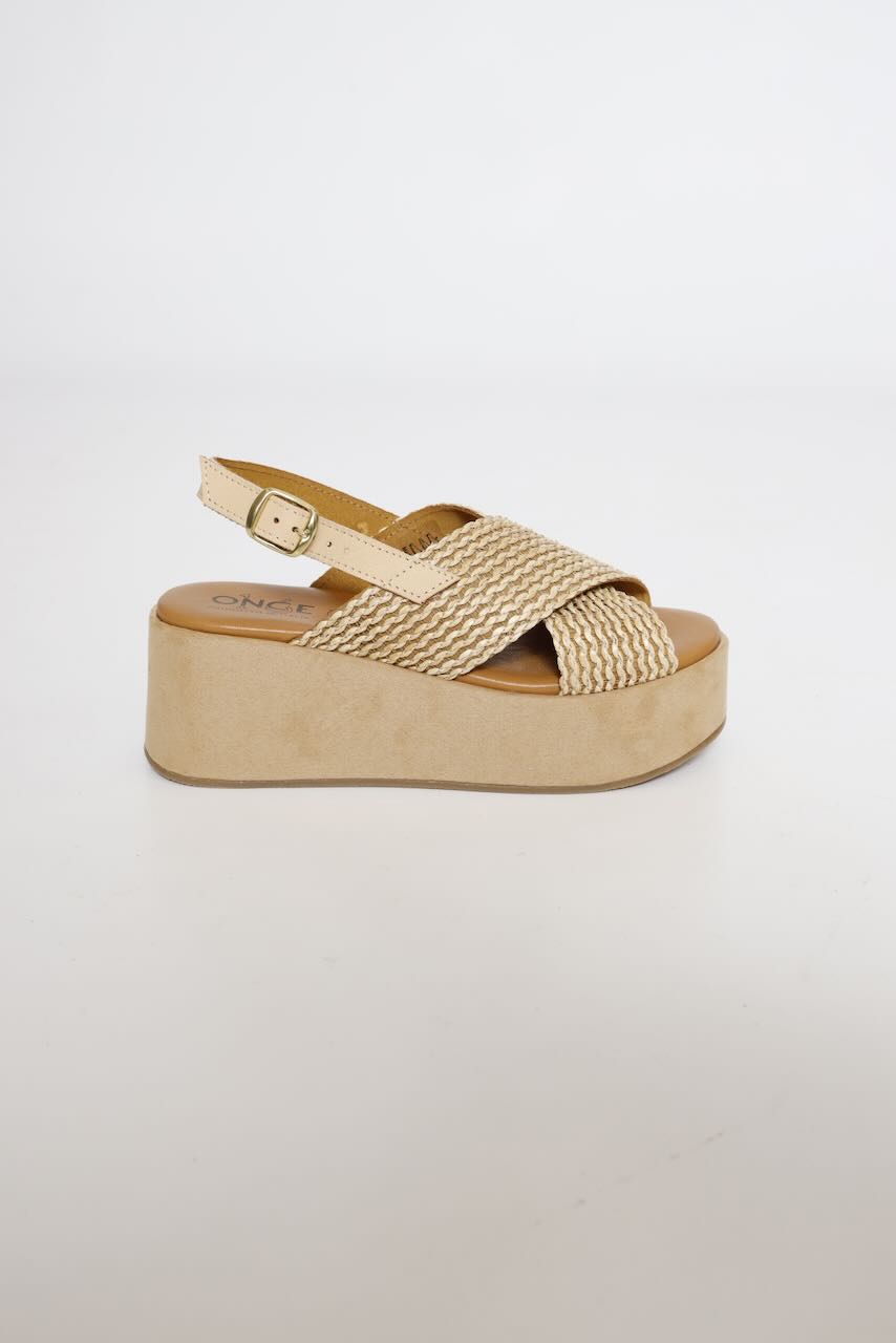 SANDALIA PLATAFORMA A85631-VISON