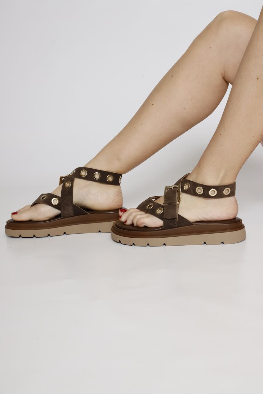 SANDALIA 87899-MARRON