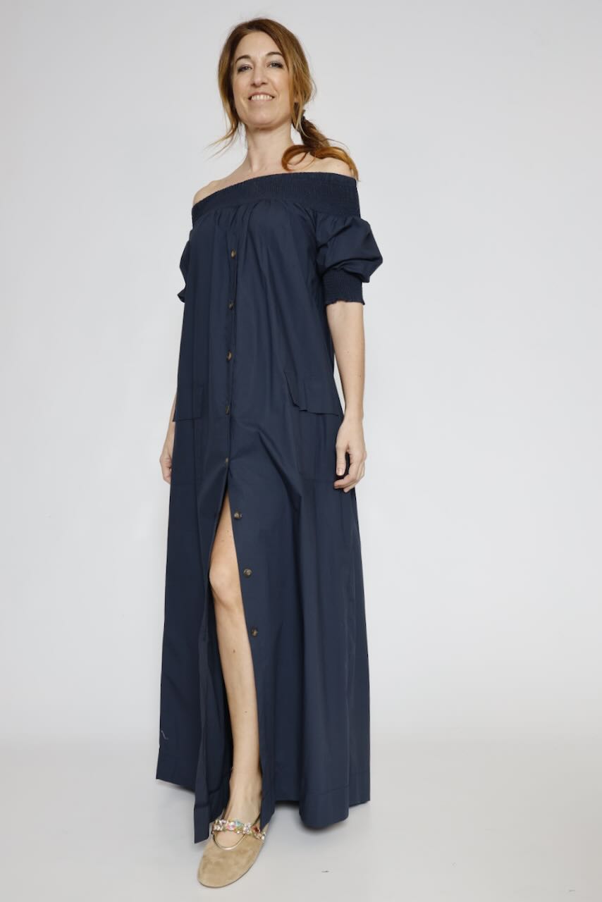 VESTIDO QP9SB13-MARINO