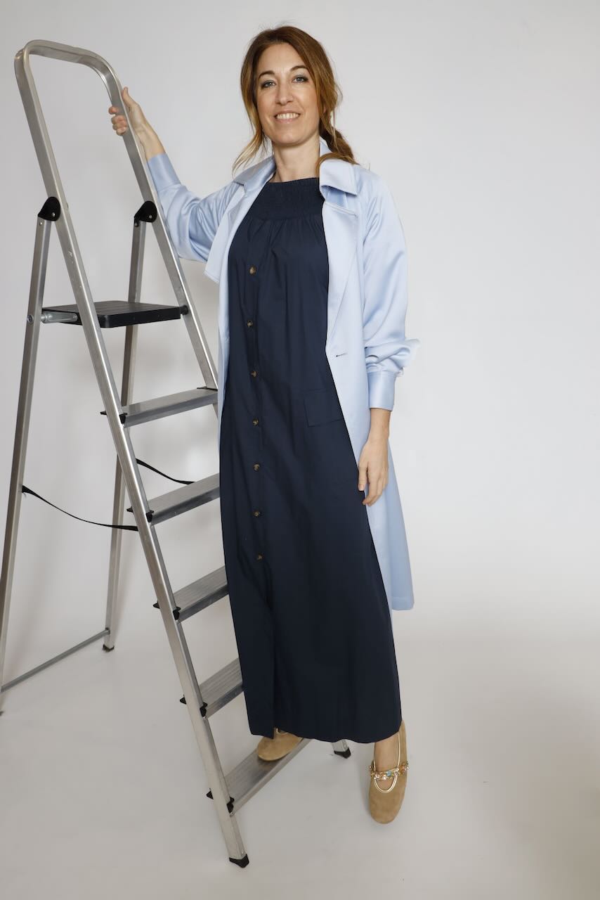 VESTIDO QP9SB13-MARINO