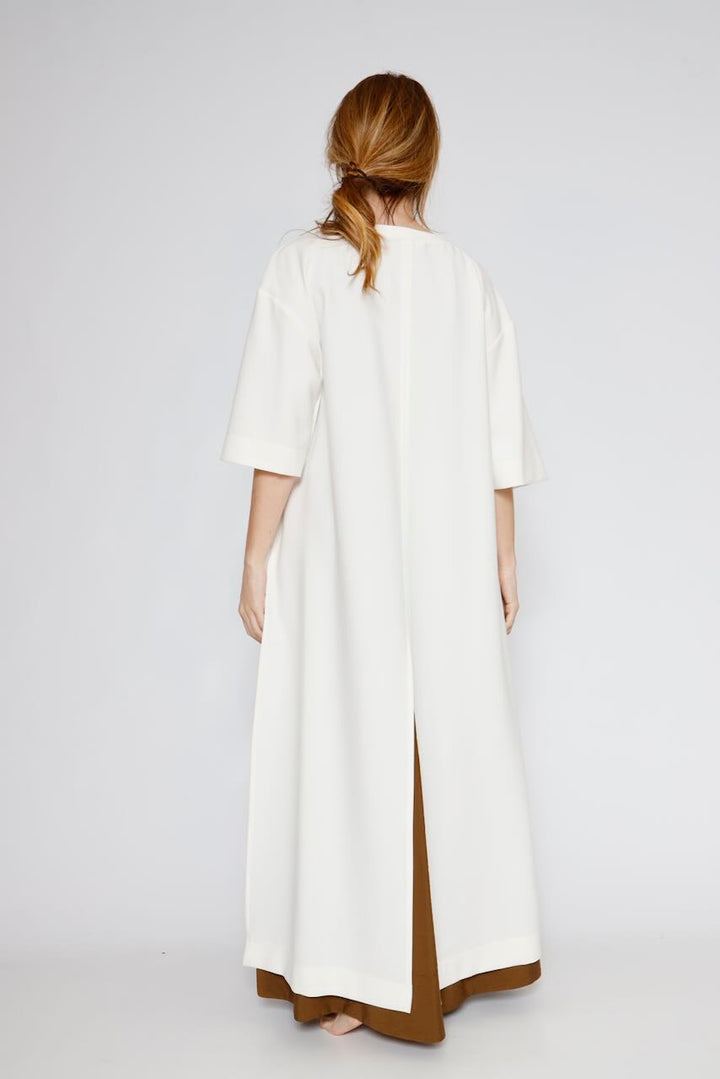 VESTIDO 63-3425-MARRON