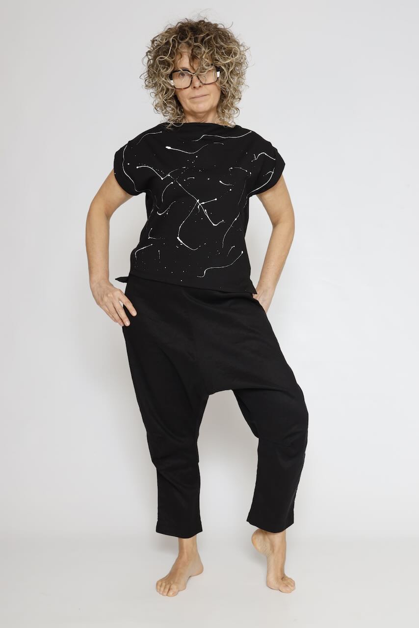 CAMISETA P6BM6328-NEGRO