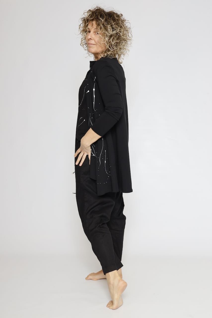 CAMISETA P6BM6328-NEGRO