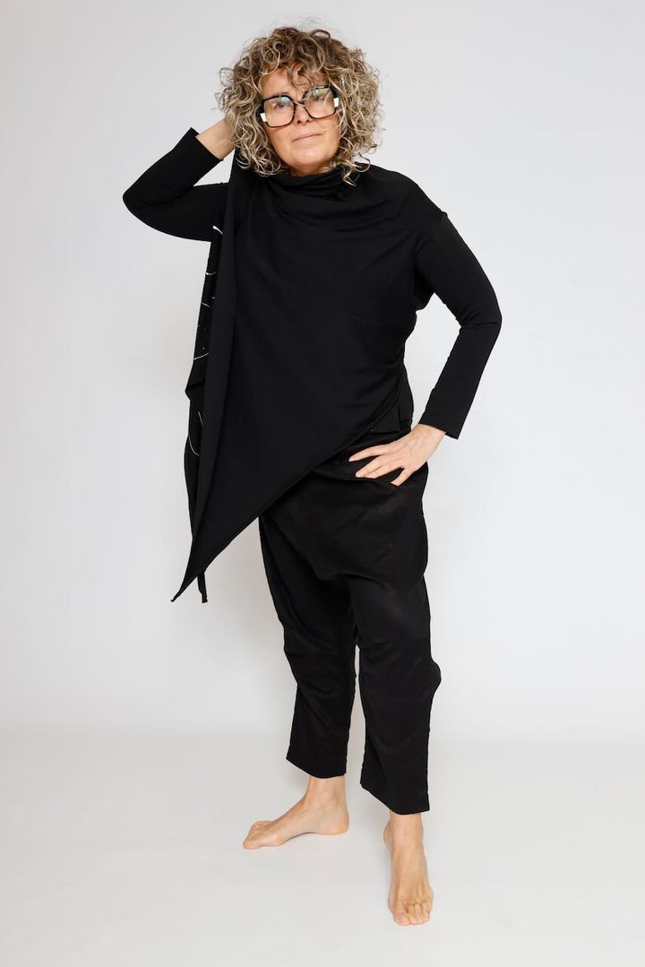 CARDIGAN P6BM6314-NEGRO