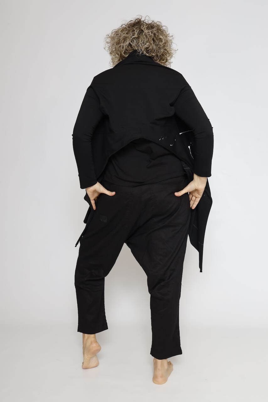 CARDIGAN P6BM6314-NEGRO