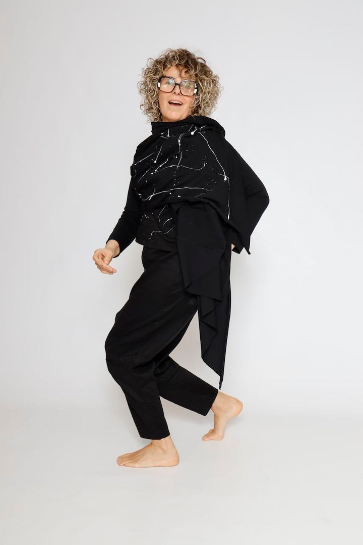 CARDIGAN P6BM6314-NEGRO