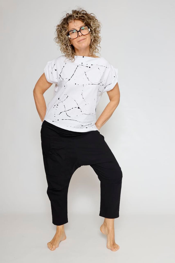 CAMISETA P6BM6328-BLANCO