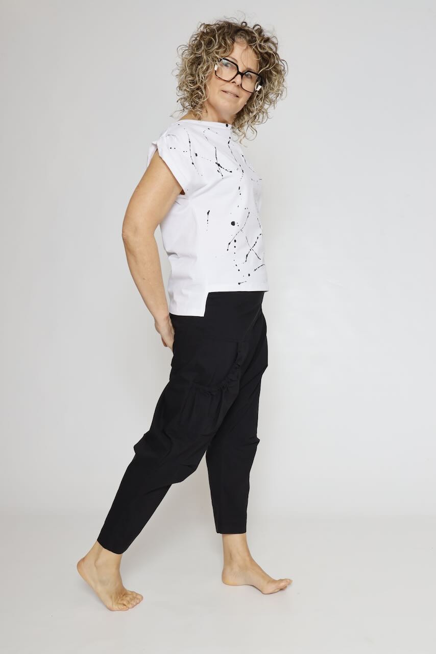 CAMISETA P6BM6328-BLANCO