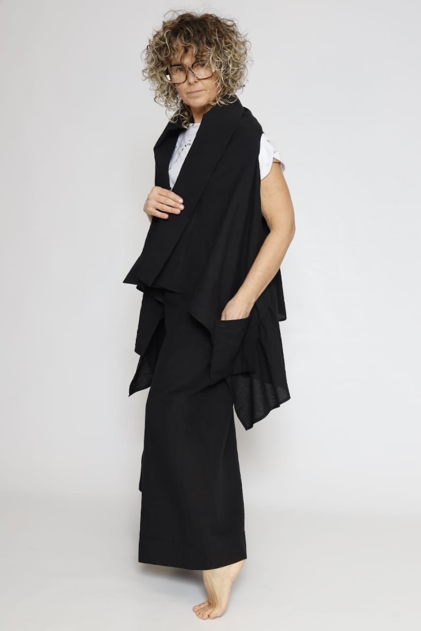 CHALECO P6SI705-NEGRO