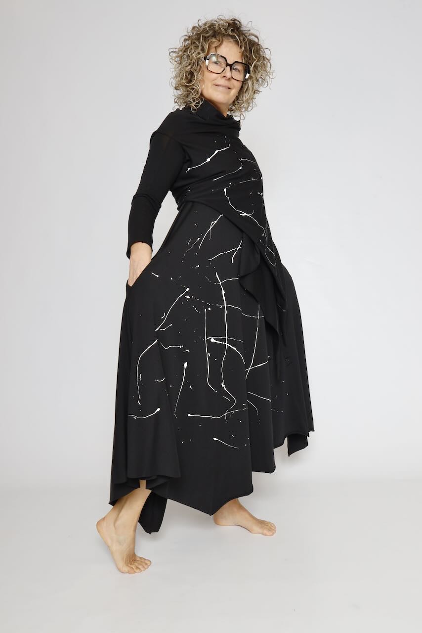 VESTIDO P6BM6294-NEGRO