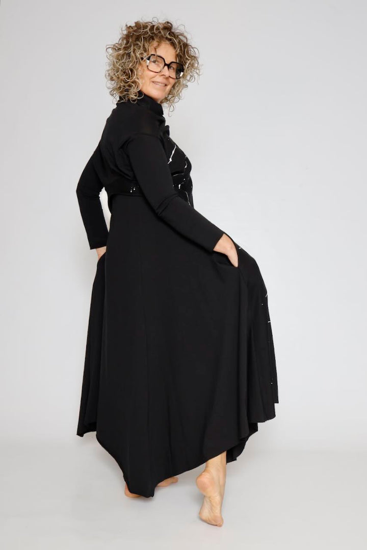 VESTIDO P6BM6294-NEGRO