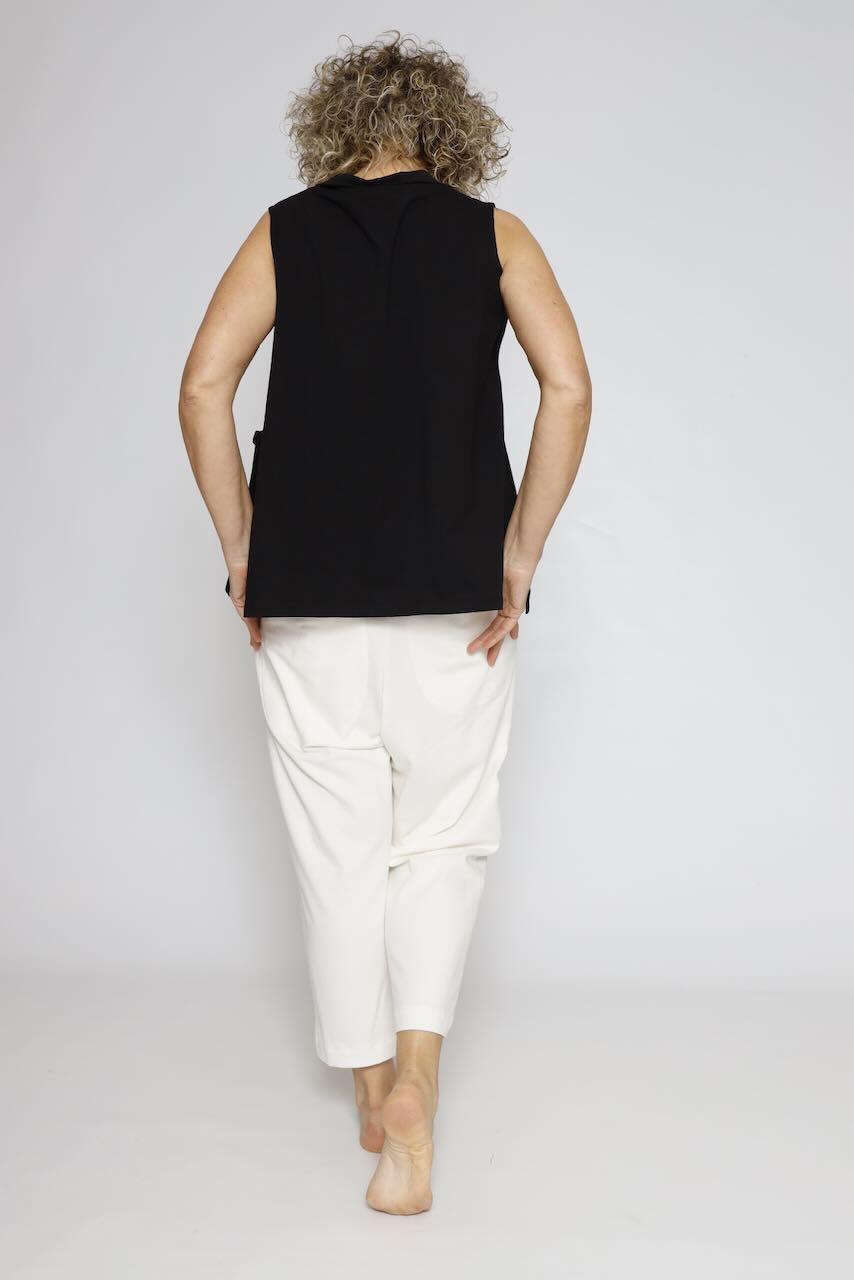T-SHIRT P4UT0861-BLACK