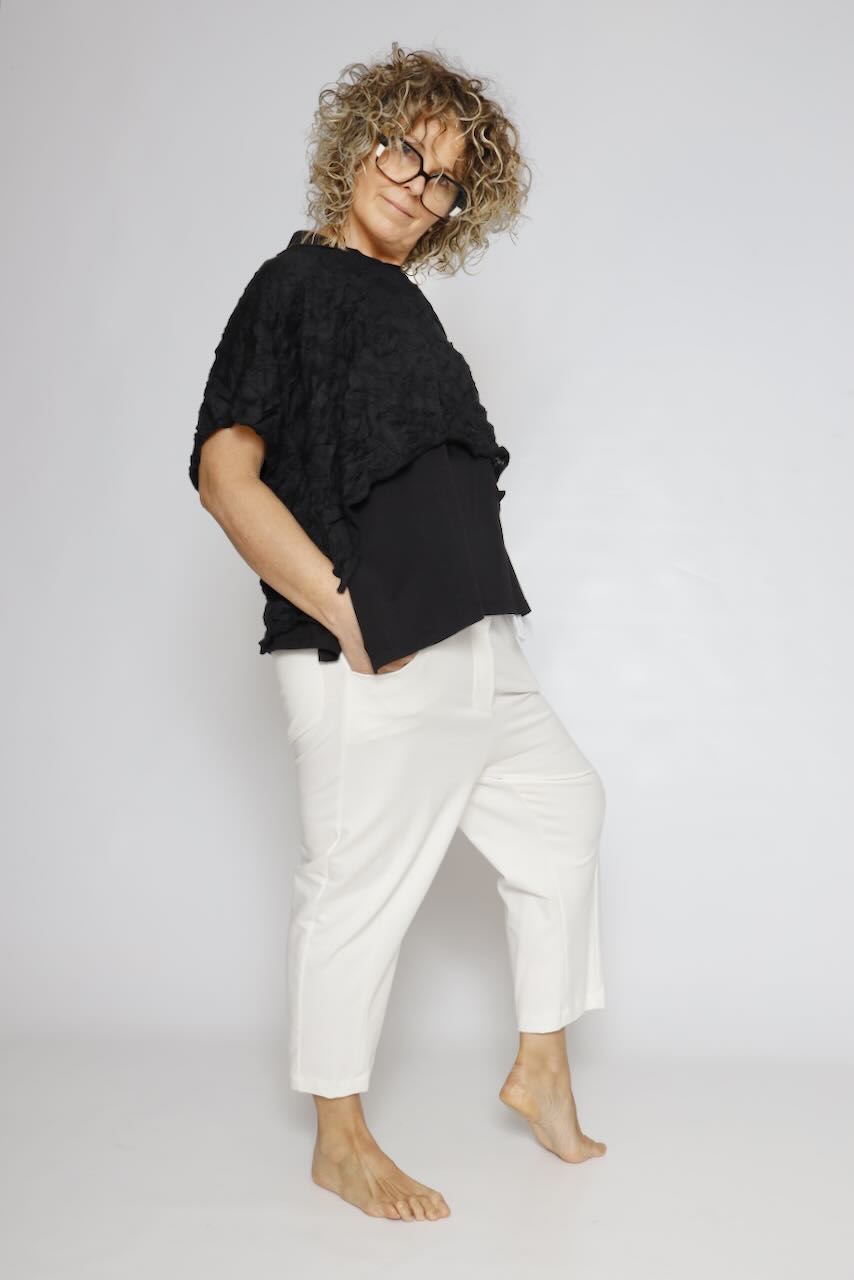 T-SHIRT P4UT0861-BLACK