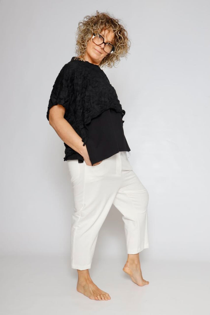 T-SHIRT P4UT0861-BLACK